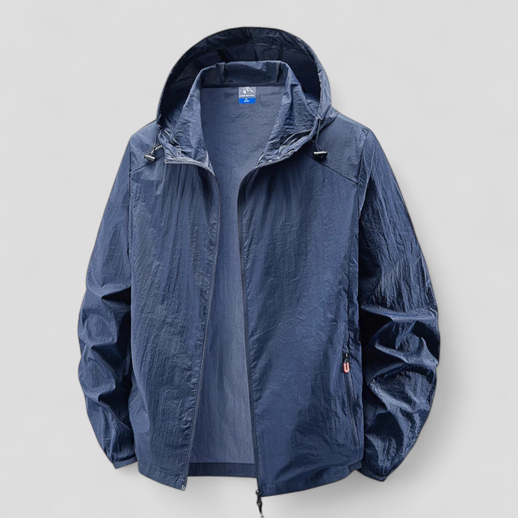 Letvægts Vindjakke til Herrer med UV-Beskyttelse