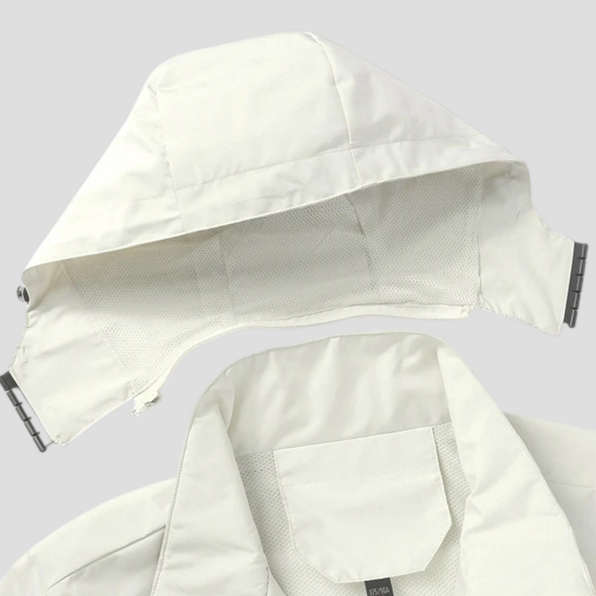 Mænds Letvægts Vindtæt Jakke til Udendørs Brug