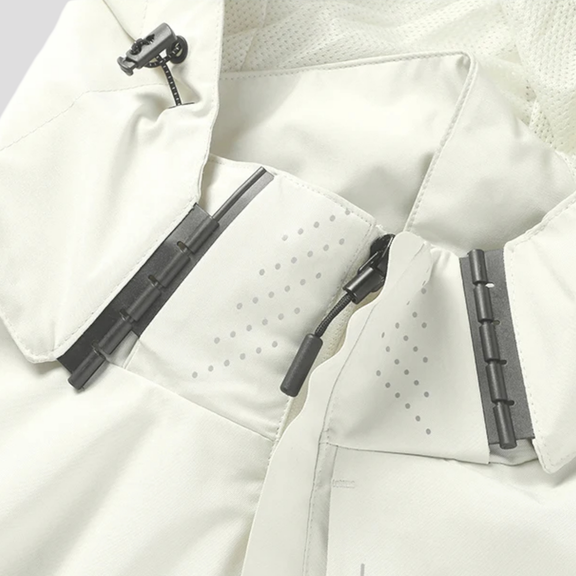 Mænds Letvægts Vindtæt Jakke til Udendørs Brug