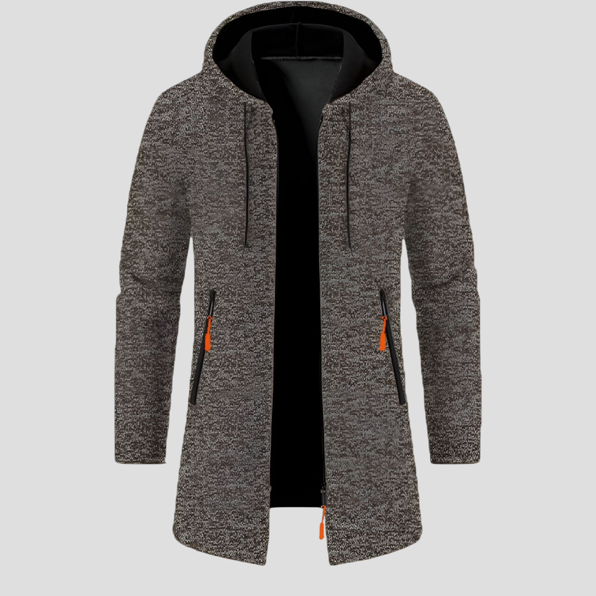 Oversize Vinterjakke til Herre med Hætte