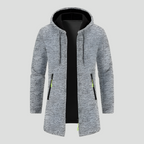 Oversize Vinterjakke til Herre med Hætte