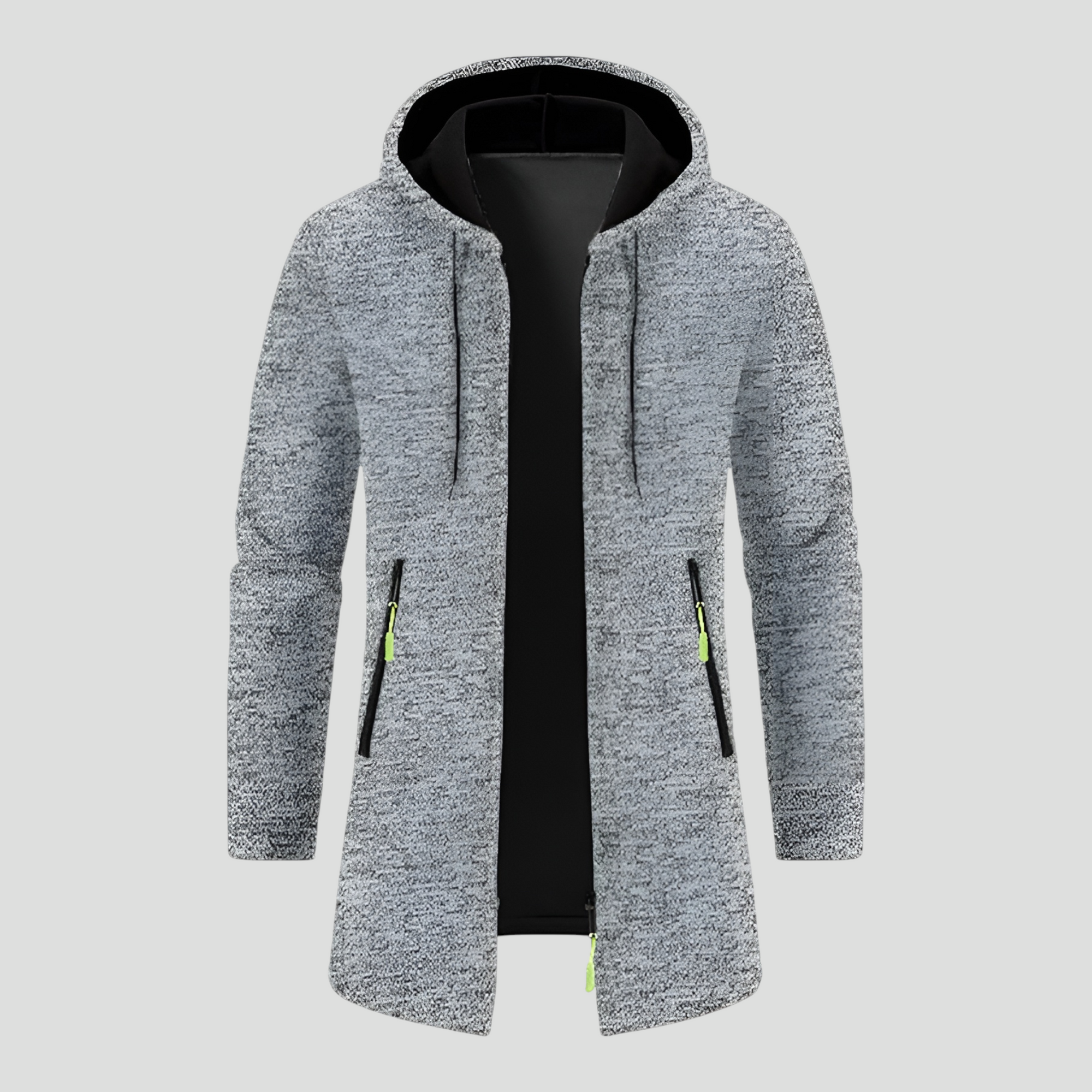 Oversize Vinterjakke til Herre med Hætte