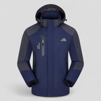 Robust og stilfuld vandtæt herrejakke til udendørs eventyr