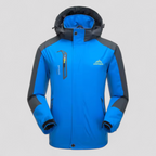 Robust og stilfuld vandtæt herrejakke til udendørs eventyr