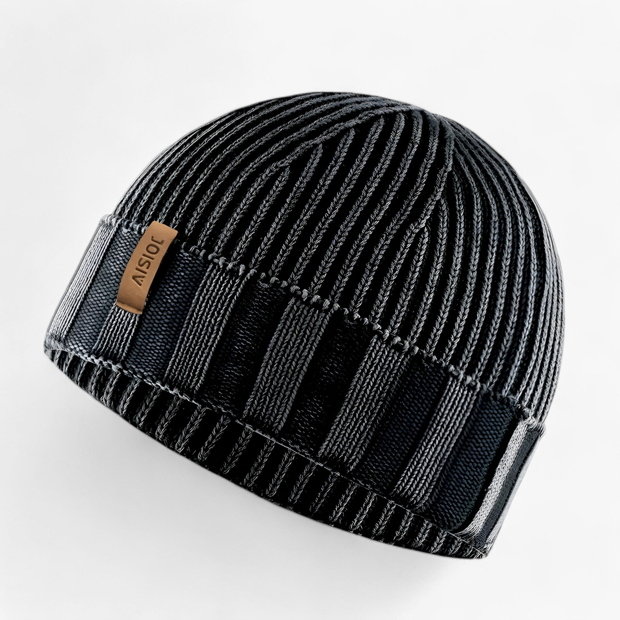 Wanwan | Økologisk Vintage Vasket Strikket Beanie Hue - Perfekt til Vinter