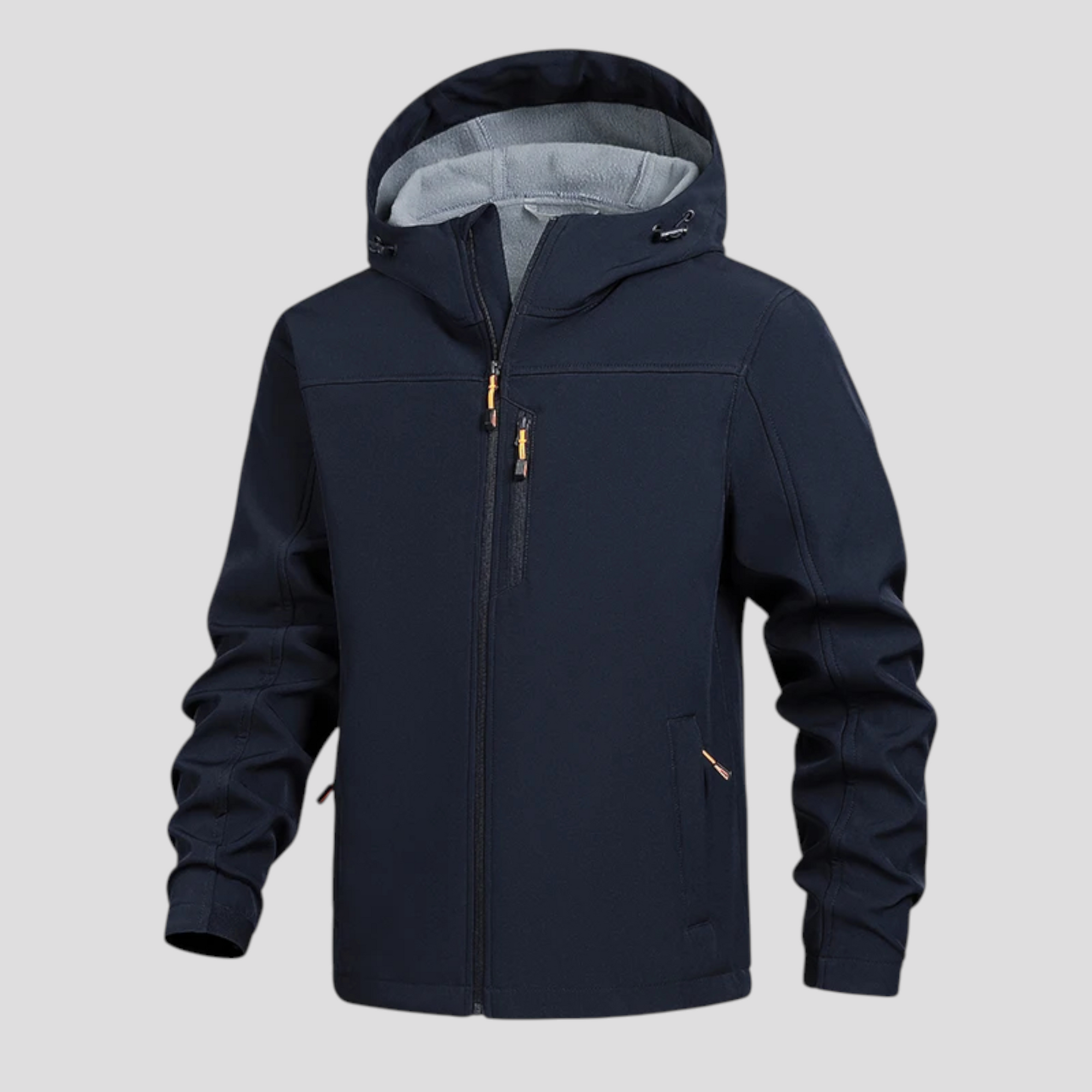 Softshell Jakke til Mænd – Vandtæt med Hætte