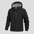 Softshell Jakke til Mænd – Vandtæt med Hætte