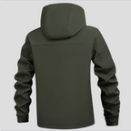 Softshell Jakke til Mænd – Vandtæt med Hætte