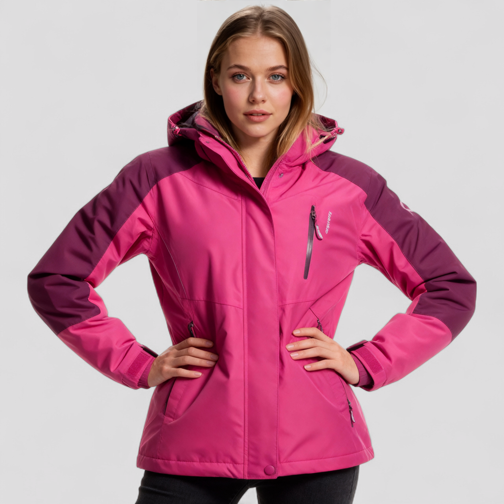 Ultralæt Softshell Damejakke med Komfortabelt Fleecefoder til Hverdagsbrug