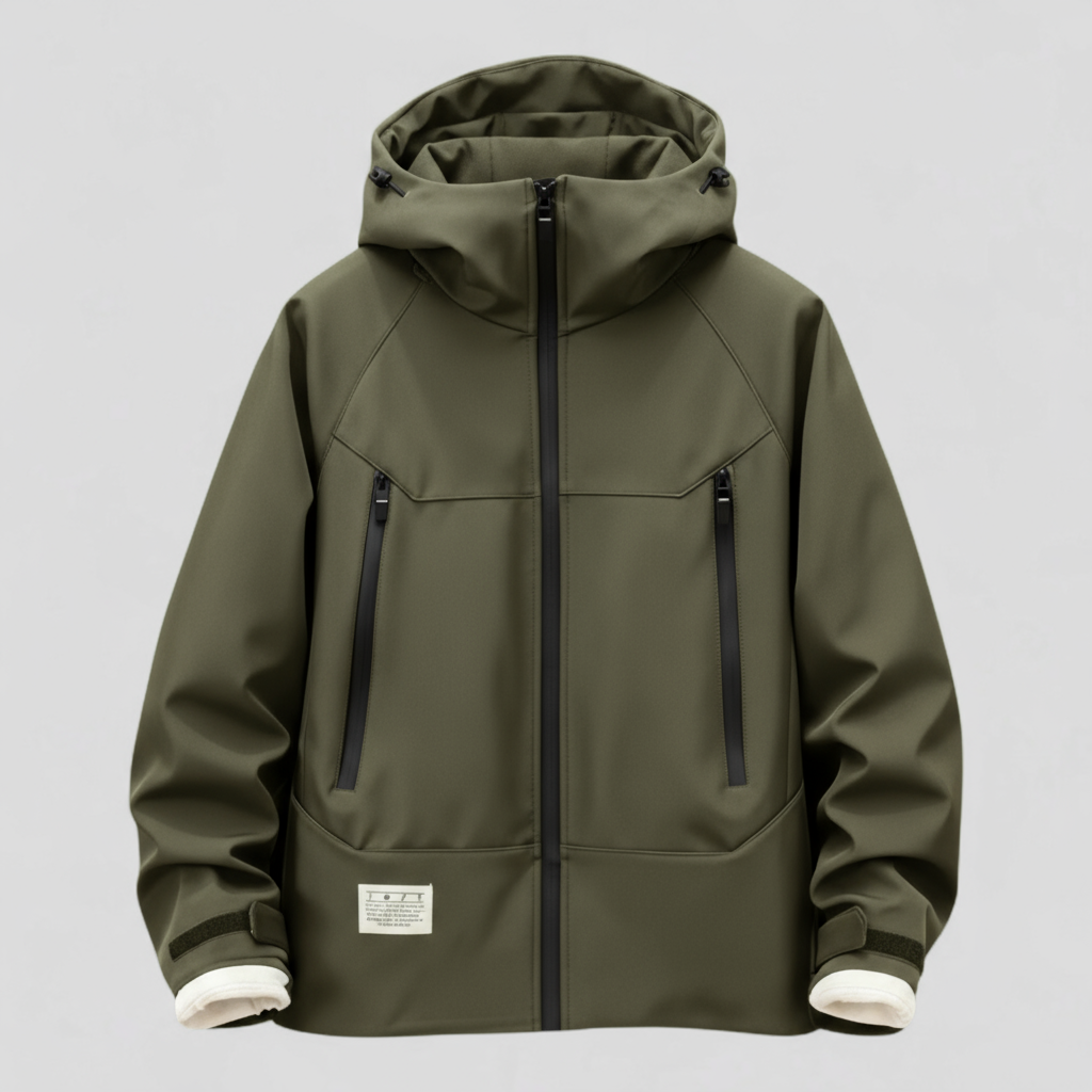 Vandafvisende Fleecejakke til Mænd