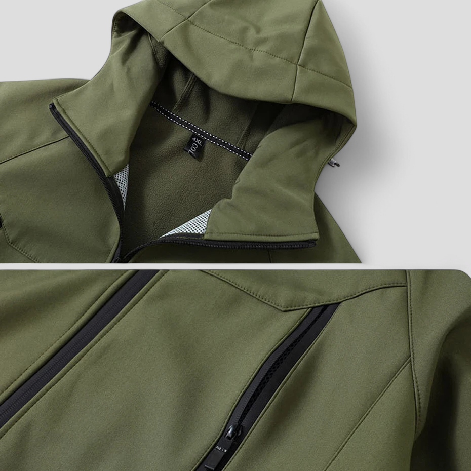 Vandafvisende Fleecejakke til Mænd