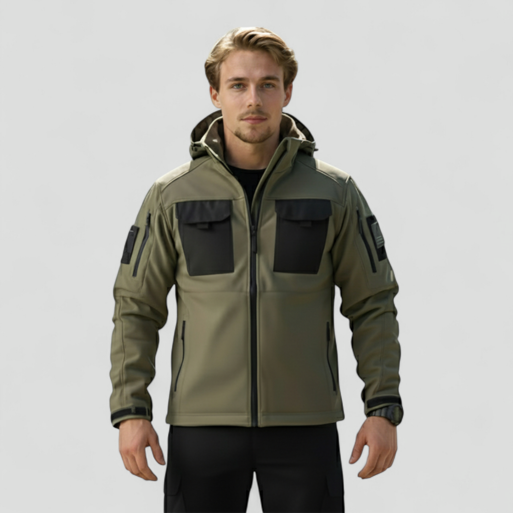 Vandafvisende Taktisk Jakke til Mænd