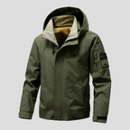 Vandtæt Fiskerjakke til Mænd med Hætte