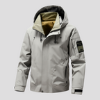 Vandtæt Fiskerjakke til Mænd med Hætte