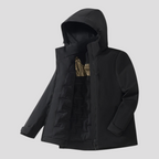 Vandtæt Unisex Fleecejakke til Udendørs Aktiviteter