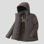 Vandtæt Unisex Fleecejakke til Udendørs Aktiviteter