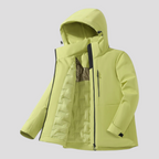 Vandtæt Unisex Fleecejakke til Udendørs Aktiviteter