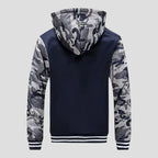 Varm Fleecejakke med Hætte til Mænd