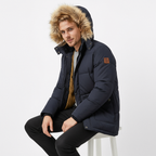 Varm Herre Parka med Hætte