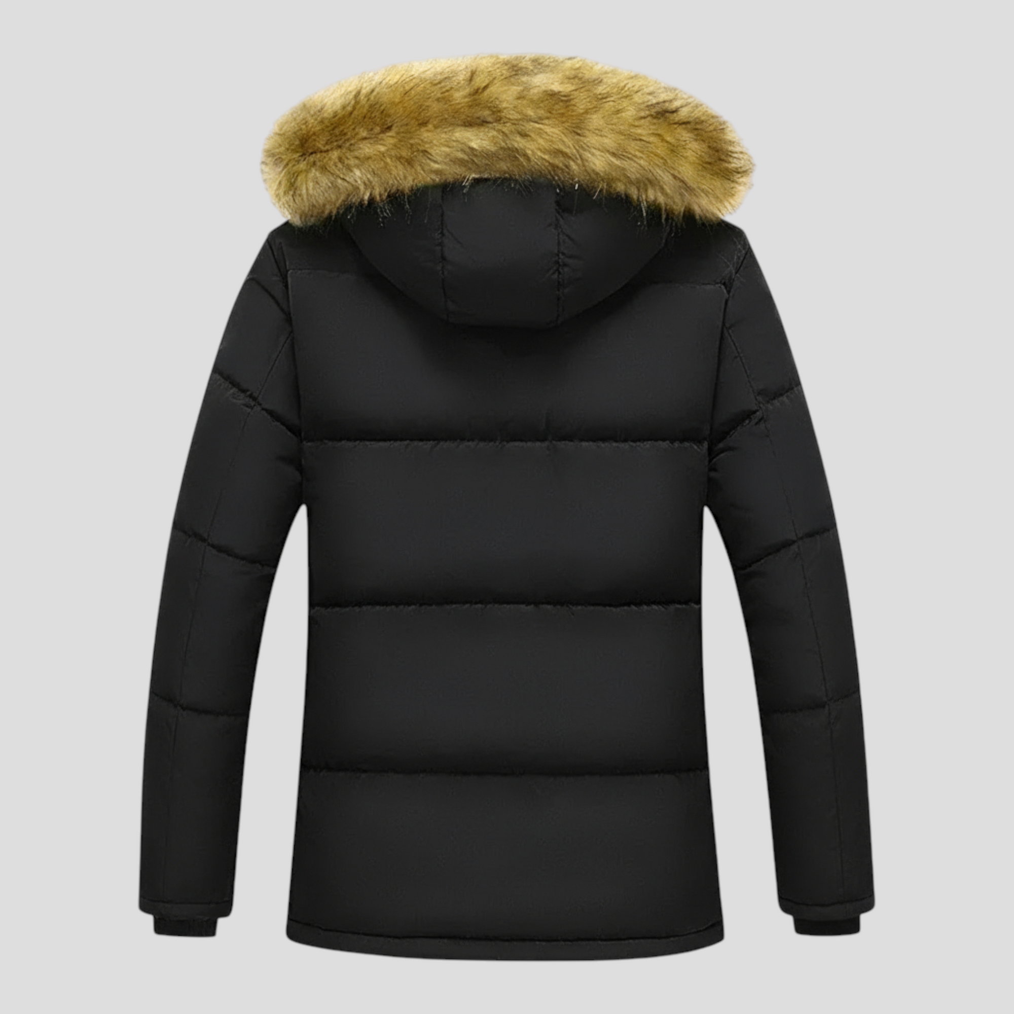 Varm Herre Parka med Hætte