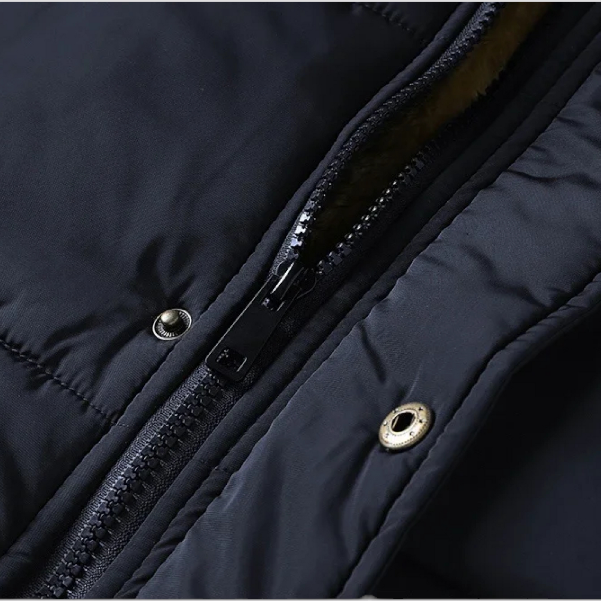 Varm Herre Parka med Hætte