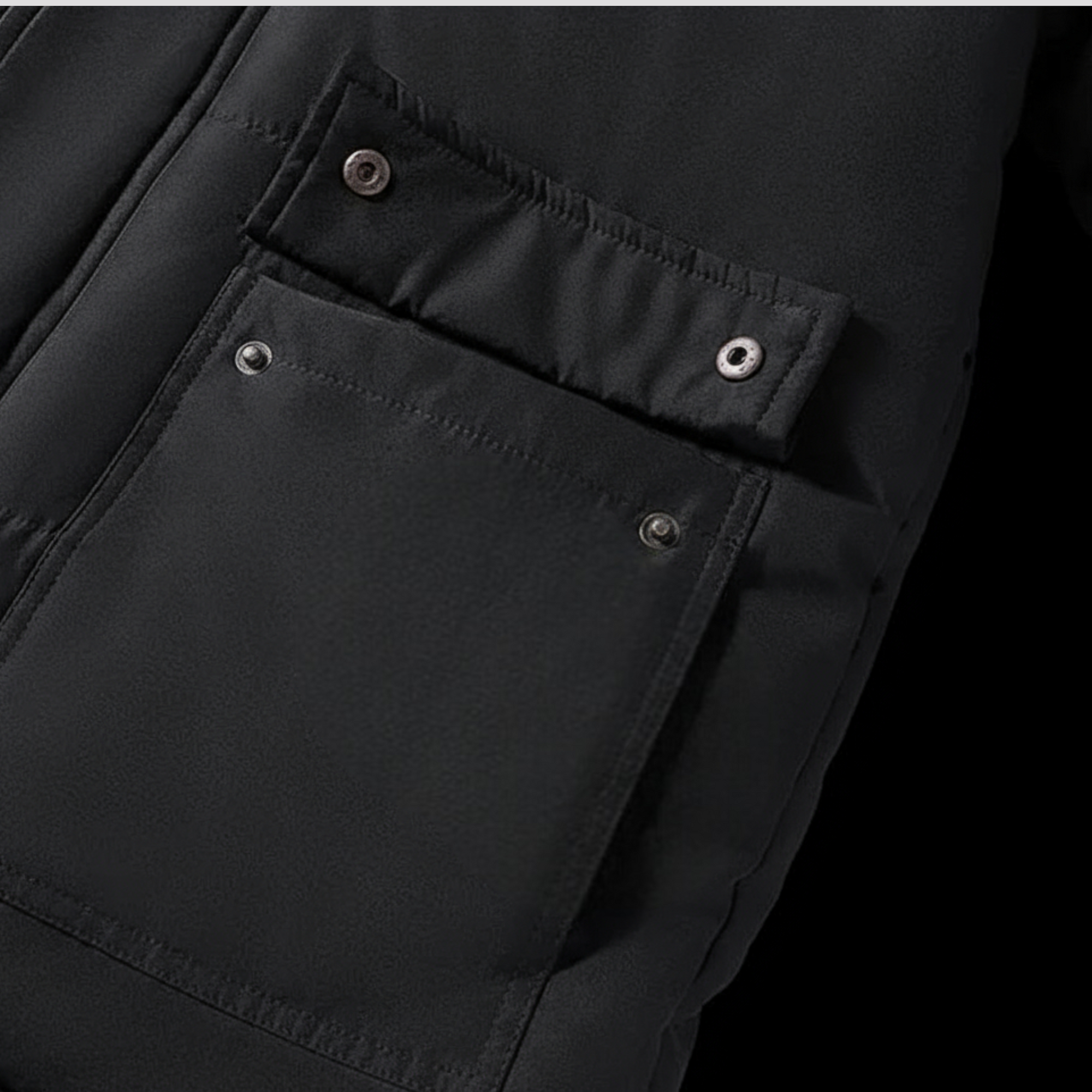 Varm Herre Parka med Hætte