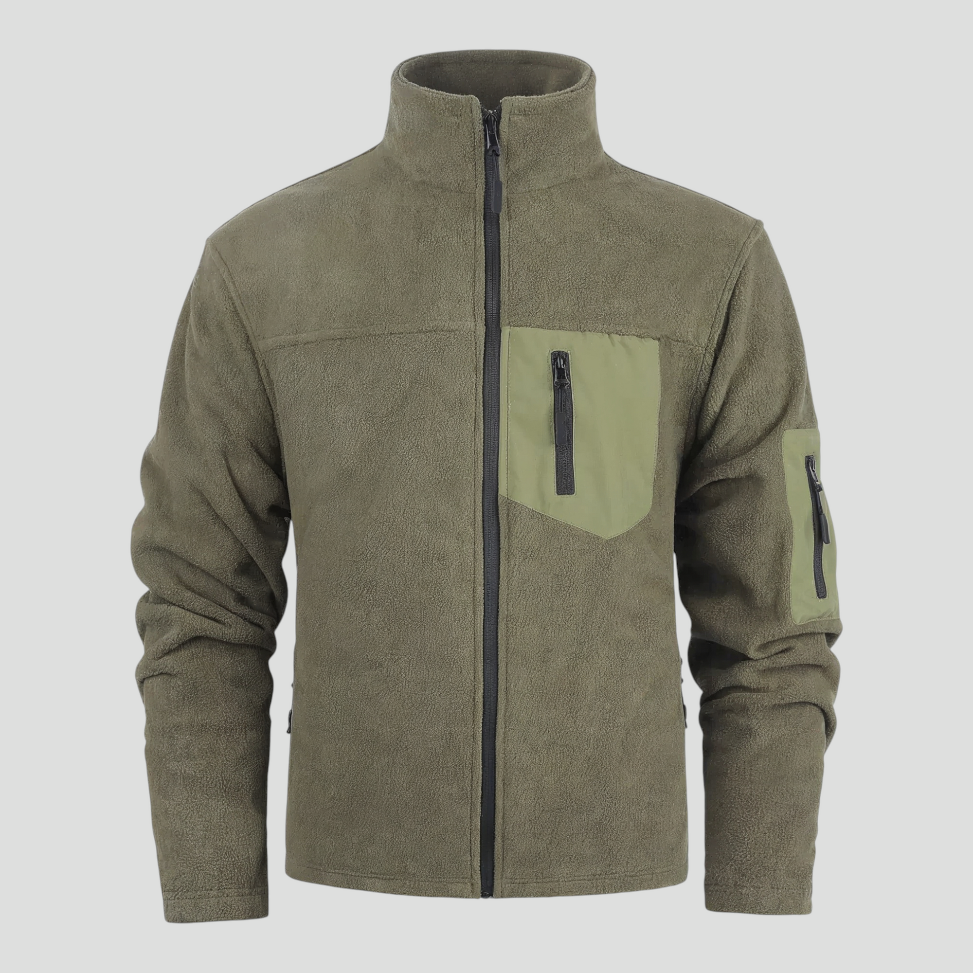 Varm Herre Vinterjakke i Polar Fleece