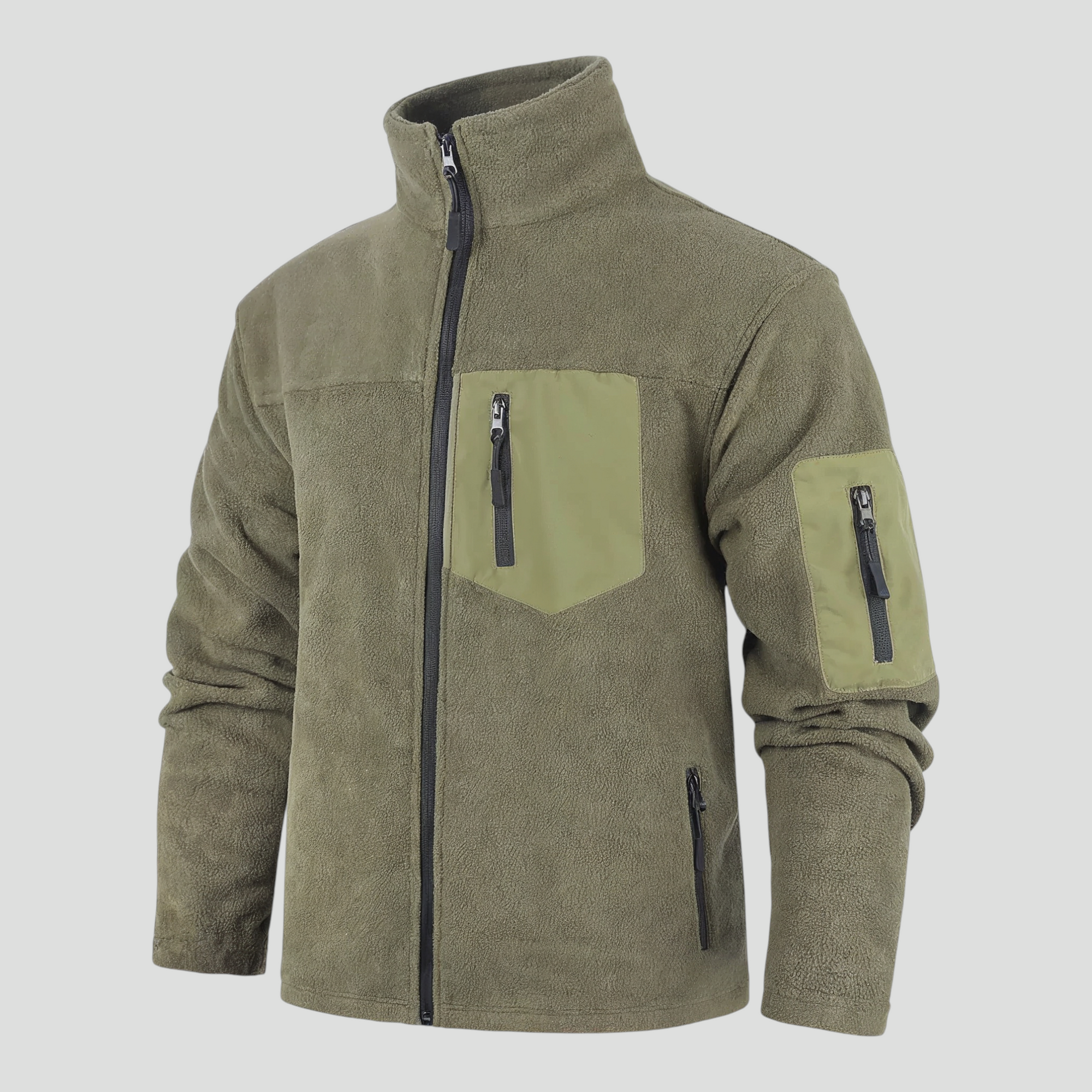 Varm Herre Vinterjakke i Polar Fleece