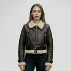 Varm Vintage Jakke til Kvinder.