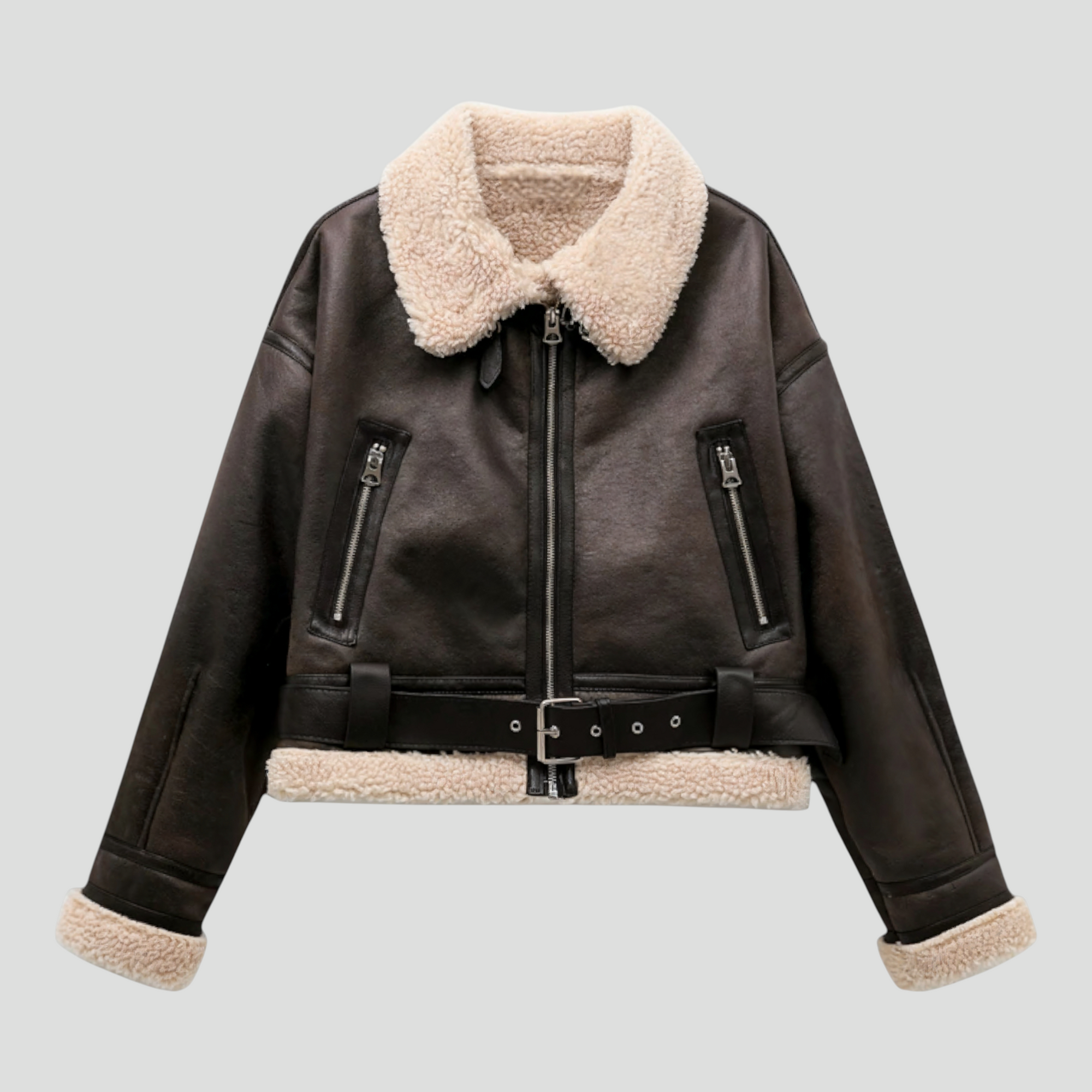 Varm Vintage Jakke til Kvinder.