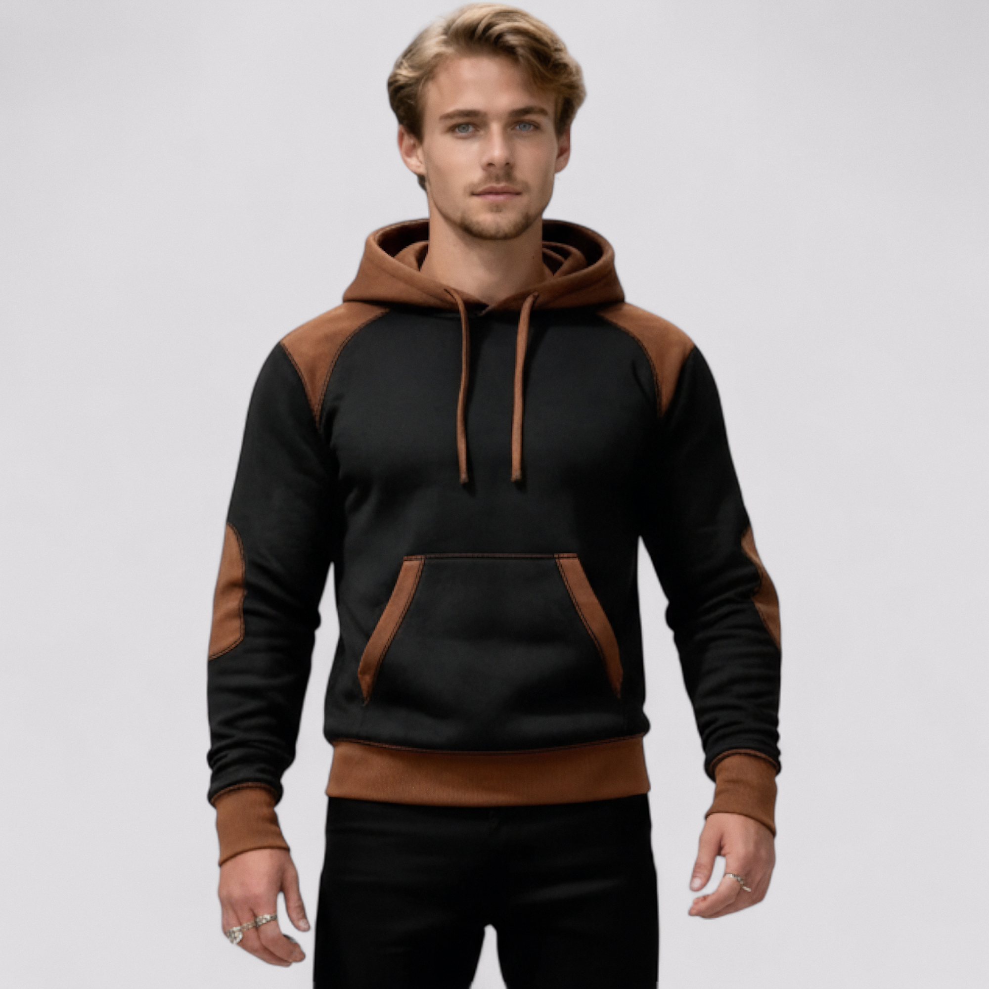 Vintage Cowboy Hættetrøje til Mænd