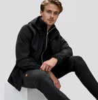 Vinterjakke til Herre – Blødt Plysfor og Komfortabel Pasform