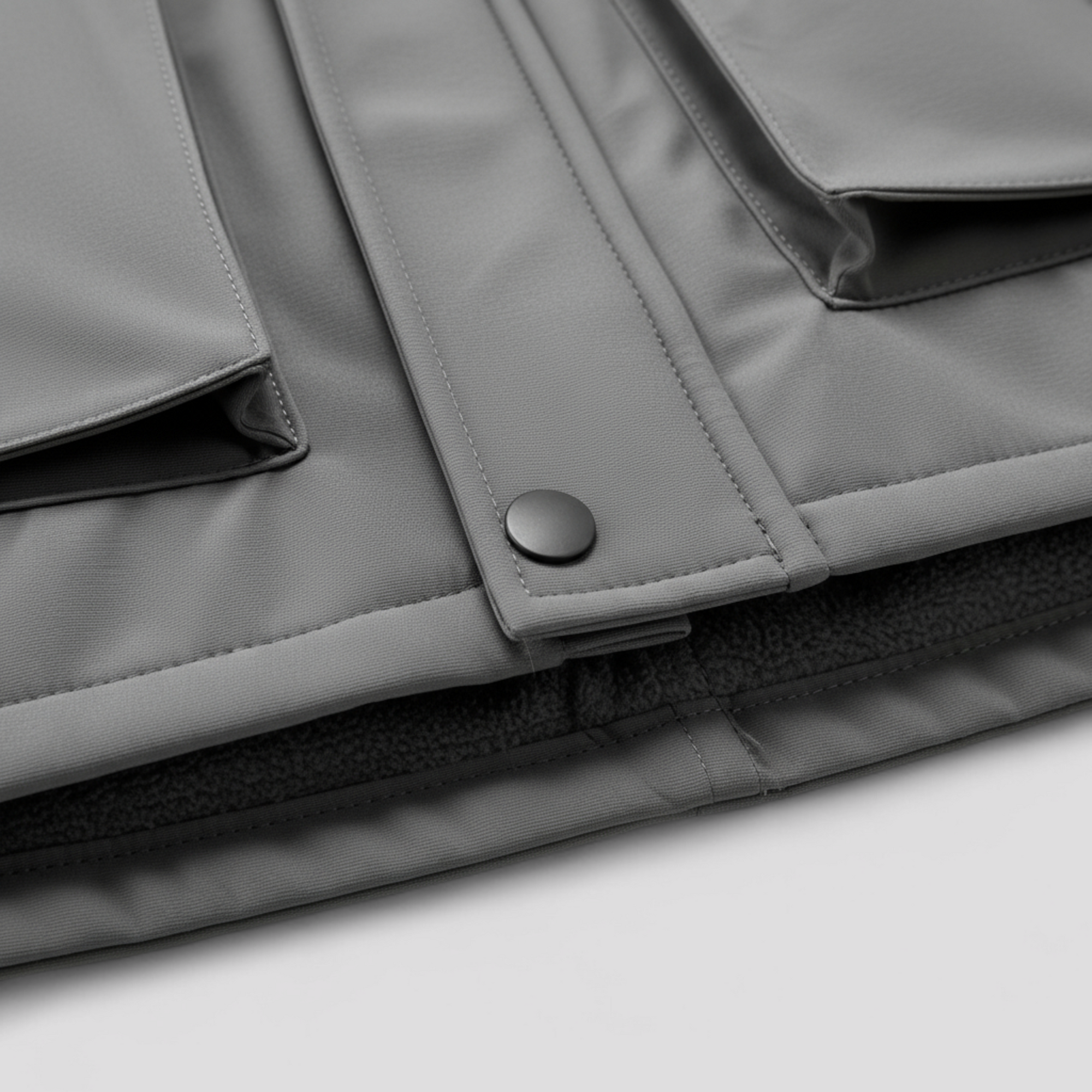 Vinterjakke til Herre – Blødt Plysfor og Komfortabel Pasform