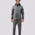 Vinterjakke til Herre – Blødt Plysfor og Komfortabel Pasform