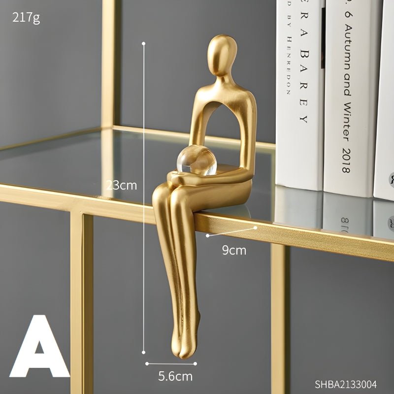 Abstrakt Skulptur - Stilfuld dekoration til at forbedre stemningen i dit hjem!